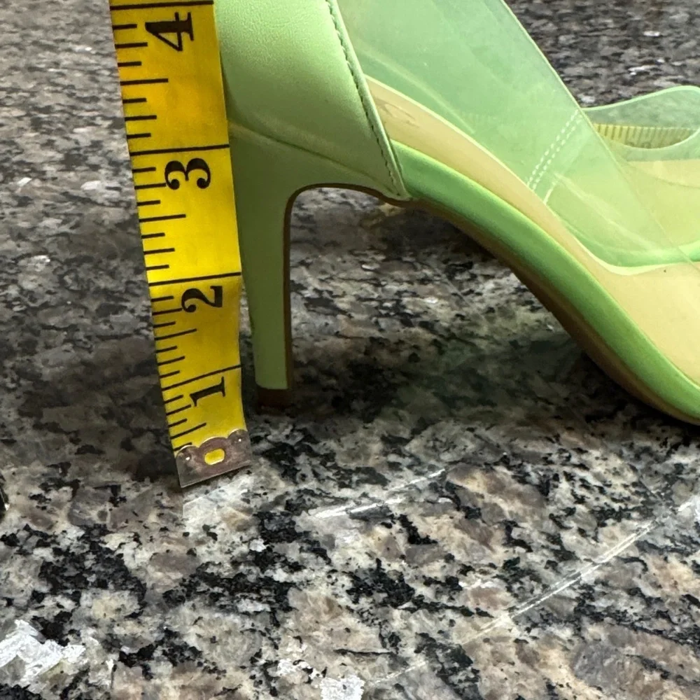 INC International Concepts Women's Lime Green Heels NIB 9 - Picture 14 of 15